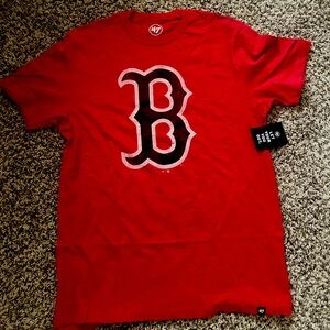 New Mens Boston Red Sock Shirt